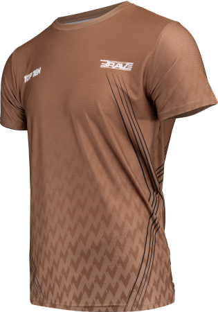 Tricou “BRAVE Fight Night” - Maro, Marime S [2]