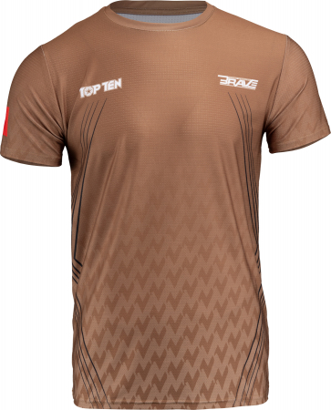 Tricou “BRAVE Fight Night” - Maro, Marime S [1]