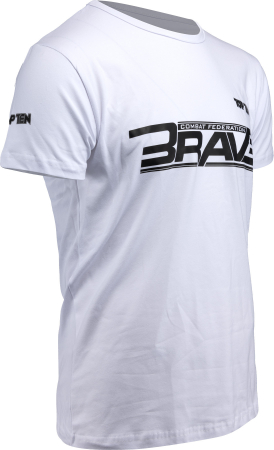 Tricouri - Tricou “BRAVE” - alb, marimea XXL