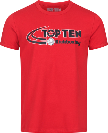 Import - T-shirt "Elastic Kickboxing" - red, size M