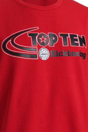 Tricou "Elastic Kickboxing" - rosu, marime M [4]