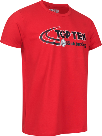 Tricou "Elastic Kickboxing" - rosu, marime M [1]