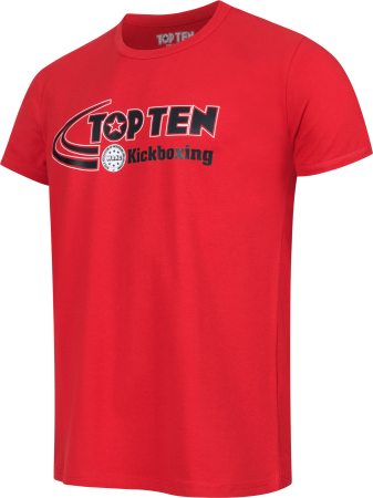 Tricou "Elastic Kickboxing" - rosu, marime M [2]