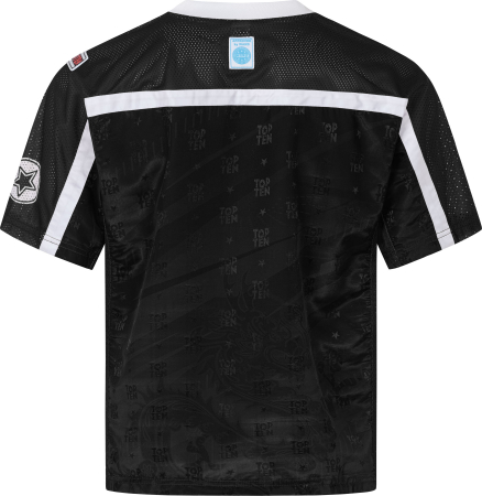 T-Shirt for kickboxing "Legacy25" - black, size XXS, with V-neck [3]