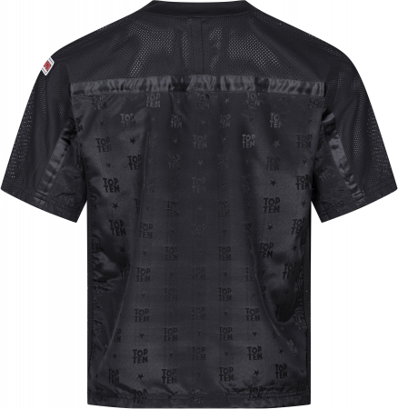Tricou kickboxing “Mesh” - negru, marimea 110, cu eticheta WAKO  [3]