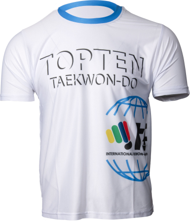Tricouri - Tricou “ITF Shadow”, Top Ten, Alb, XXL