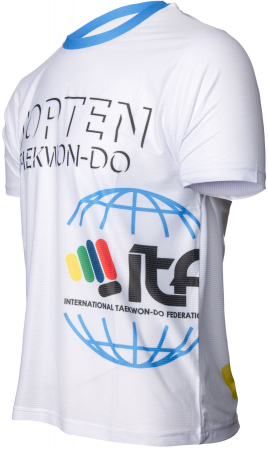 Tricou “ITF Shadow”, Top Ten, Alb, XXL [2]