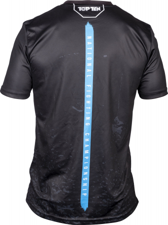 Tricou „NFC Fight Night”, Top Ten, MMA, Negru cu Albastru, mărime XL [1]