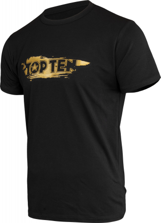 T-Shirt “Power Ink 3D” - black-gold, size S [2]