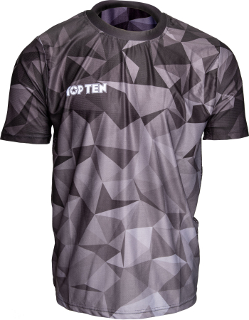 Tricouri sport barbati - Tricou PRISM, Top Ten, Negru, 2XL