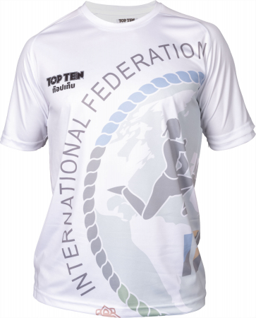 Tricouri - Tricou „Royal Muay”, Top Ten, IFMA, Alb, XXL