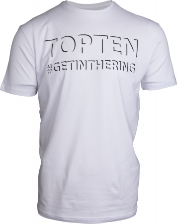 Fitness - Tricou “Shadow” - Alb, marime XS, cu eticheta WAKO