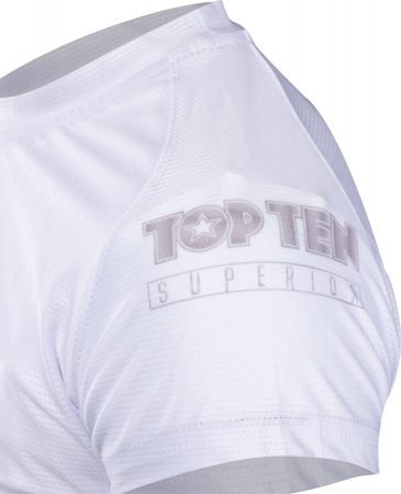 Tricou “Superior” - alb-roz, marime XS [5]