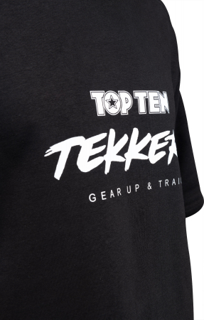 Tricou “TKD Tekkers Fusion” oversized - negru, marime XS [4]