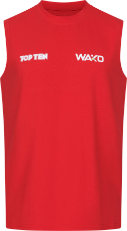 Import - T-shirt "WAKO Kick Light" basic - red, size M