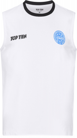 Tricouri sport barbati - Tricou “WAKO Kick Light” basic - alb, marime XL