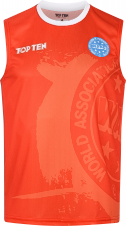 Tricouri - Tricou “WAKO Kick Light” - rosu, marime XS