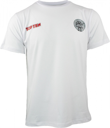 Imbracaminte - Tricou "Wako No.1", Top Ten, Alb, 2XL