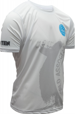 Tricou “WAKO Shadow” - Alb, marime XL, cu eticheta WAKO [2]