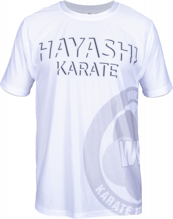 Omologate WKF - T-Shirt “WKF Shade” - white, size L