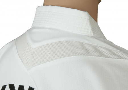 Dobok Instructor, Premium Gold, aprobat ITF, Top Ten, Alb, 4-6 Dan, 190 cm [2]
