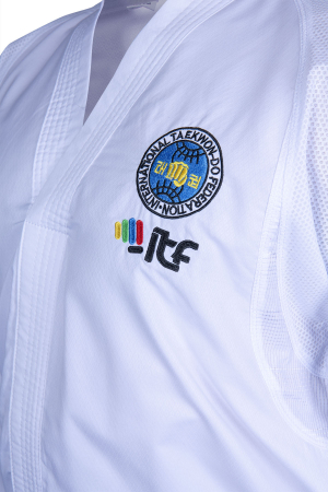 Dobok Taekwon-do Master „ECO” omologat ITF, Top Ten, Alb, 200 Cm [5]