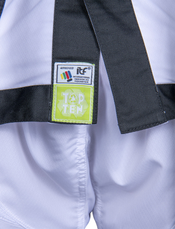 Dobok Taekwon-do Master „ECO” omologat ITF, Top Ten, Alb, 200 Cm [8]