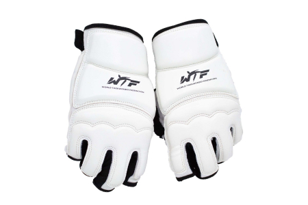 Import - Taekwondo gloves (WTF approved) - white-black, size XL
