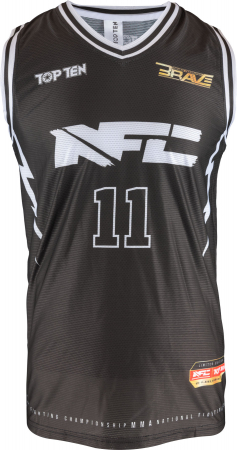 Maiouri sport barbati - Maiou “NFC 11 Jersey” - negru, marime S