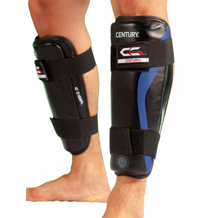 Tibiere - Tibiere C-Gear Determination, aprobate WAKO, Century, Negru, M-L
