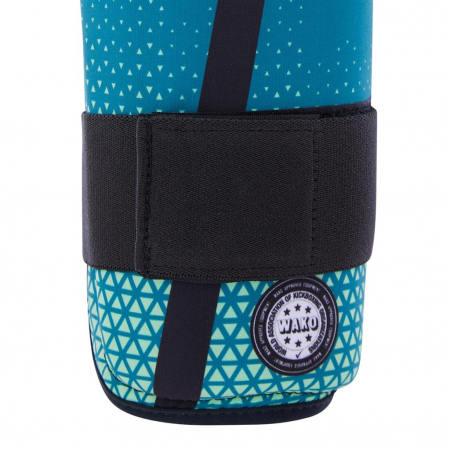 Tibiere lavabile C-GEAR Sport Discipline  (aprobate WAKO) turcuaz, junior [5]