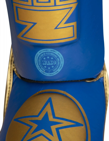 Tibiere „Star Light“, Top Ten,  Eticheta WAKO, Albastru-Auriu, L [1]