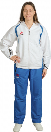 Trening-uri - Trening Hayashi, Alb-Albastru, 164 cm