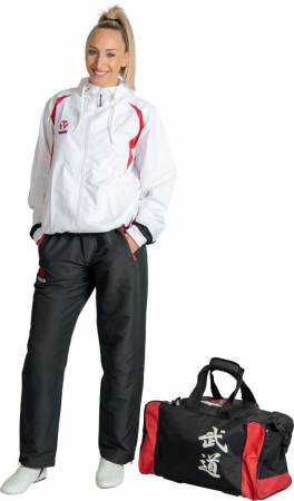 Trening Hayashi, Alb-Rosu, 128 cm [1]