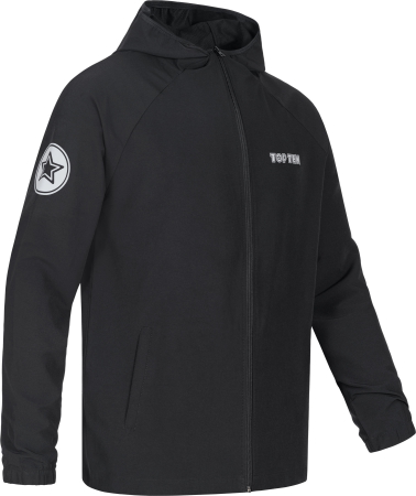 Import - Training jacket "4success" - black, size 140 = 140 cm, for kids