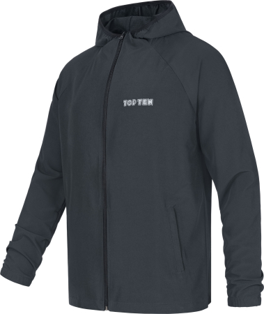 Training jacket "4success" - grey, size M = 170 cm [2]