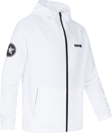 Import - Training jacket "4success" - white, size 140 = 140 cm, for kids