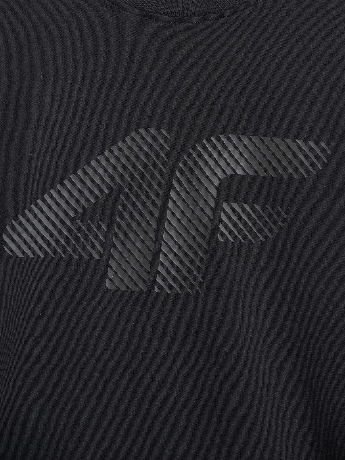 4F T-Shirt, Black, S [6]