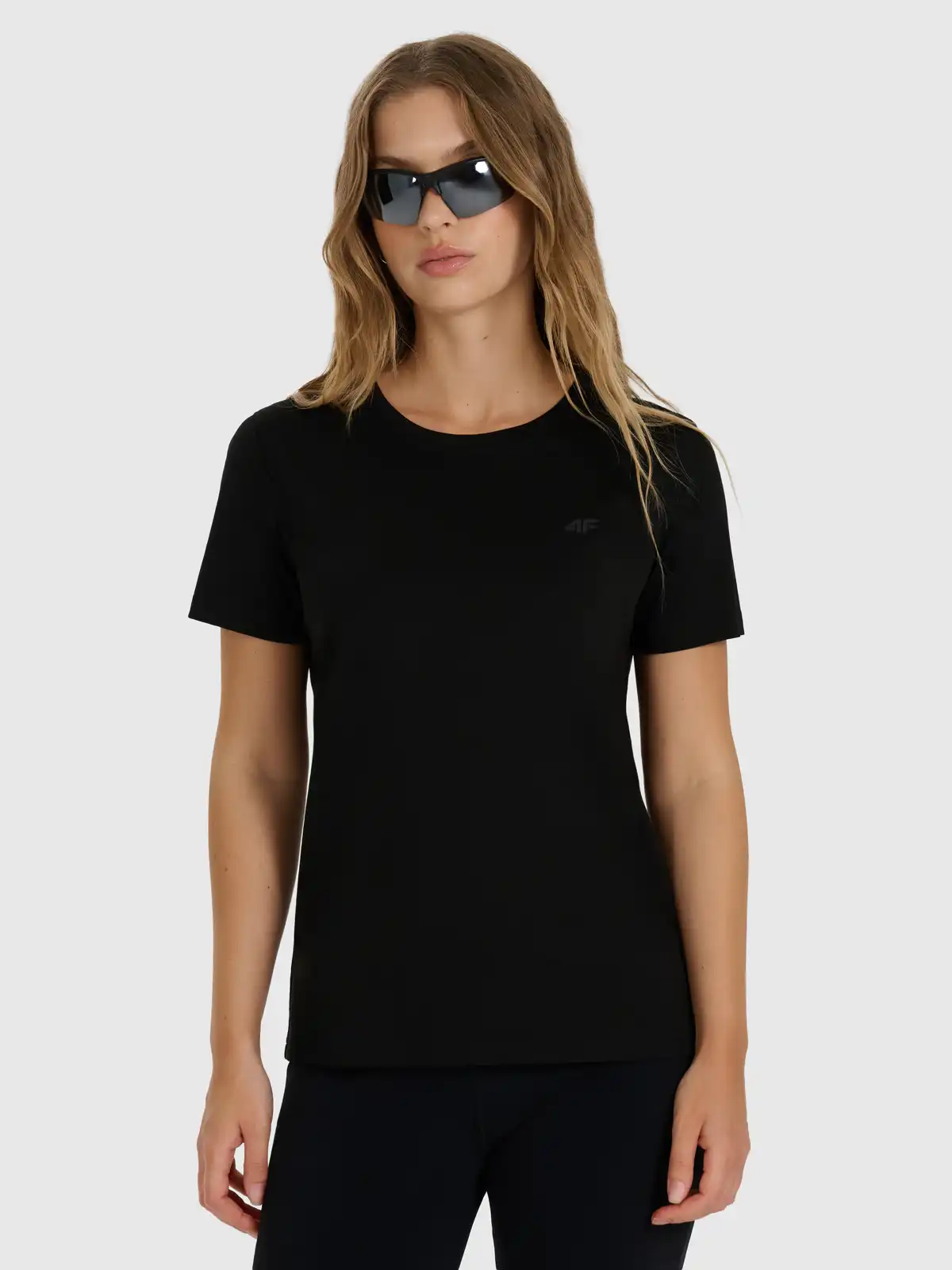 Tricouri/Maieuri - Tricou dama, negru, S