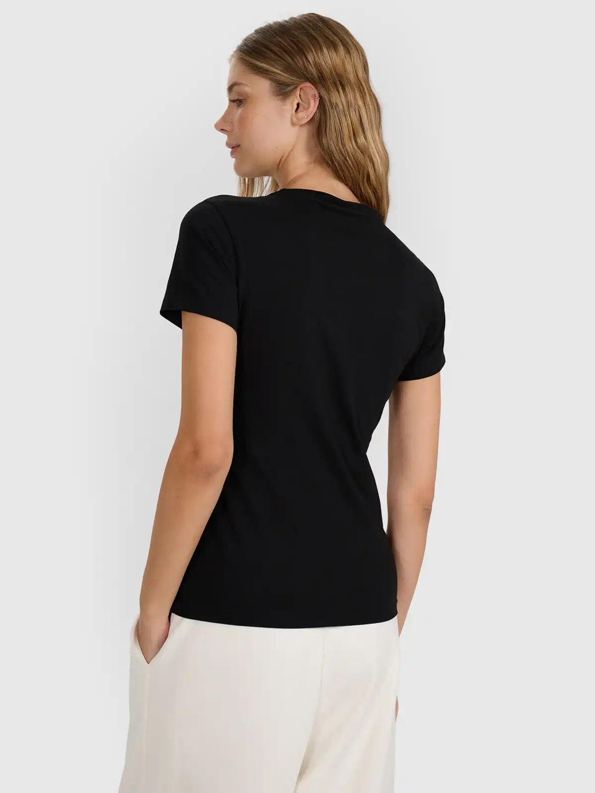 Tricou dama 4F, negru, XXL [3]