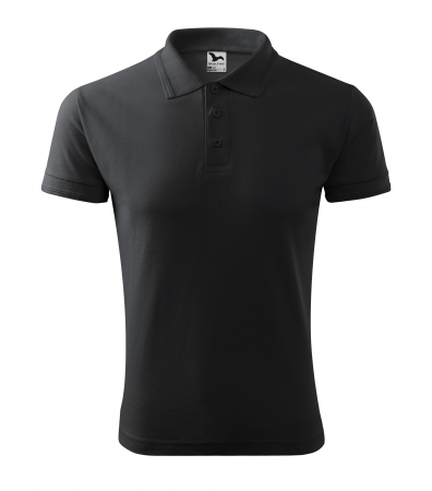 Tricou polo barbati maneca scurta alb , S [18]