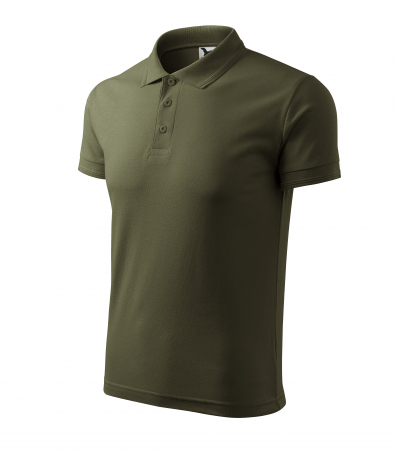 Tricou polo barbati maneca scurta alb , S [92]