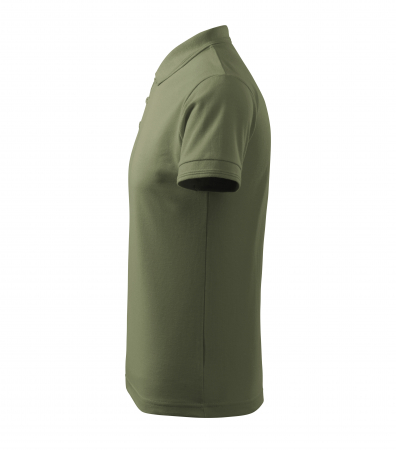 Tricou polo barbati maneca scurta alb , S [95]