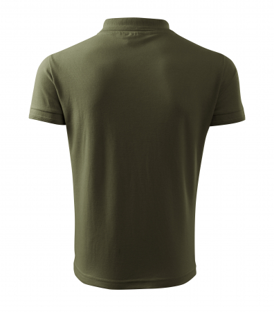 Tricou polo barbati maneca scurta alb , S [91]