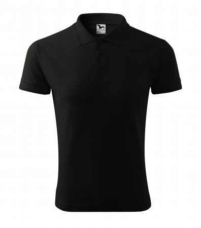 Tricou polo barbati maneca scurta alb , S [3]