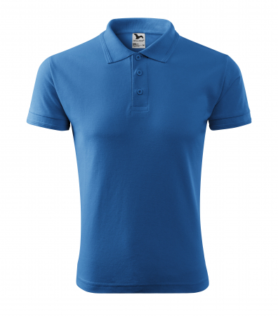 Tricou polo barbati maneca scurta alb , S [57]