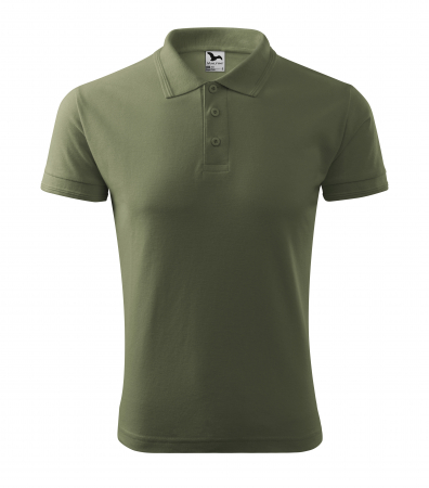 Tricou polo barbati maneca scurta alb , S [93]