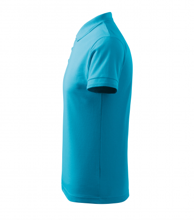 Tricou polo barbati maneca scurta alb , S [68]