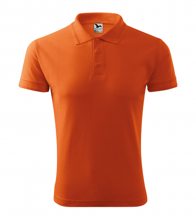 Tricou polo barbati maneca scurta alb , S [42]