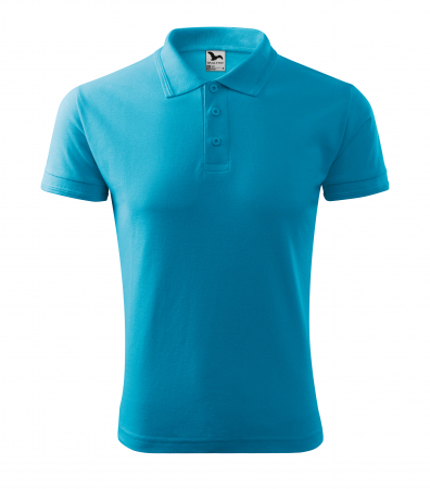 Tricou polo barbati maneca scurta alb , S [66]